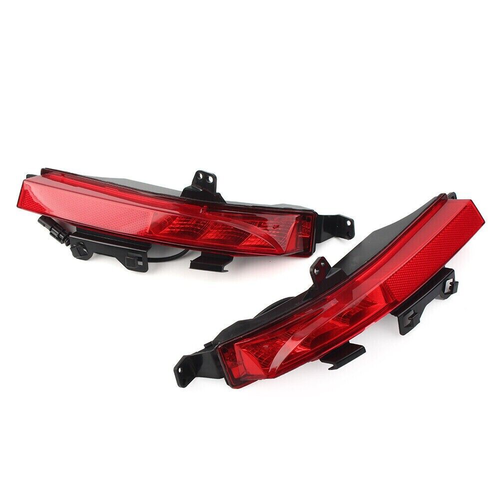 2X REAR BUMPER REFLECTOR FOG LIGHT LAMPS FOR LAND ROVER DISCOVERY SPORT 2014-20